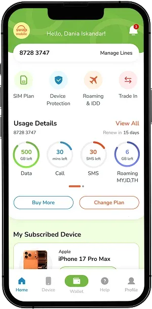 Swap Mobile App